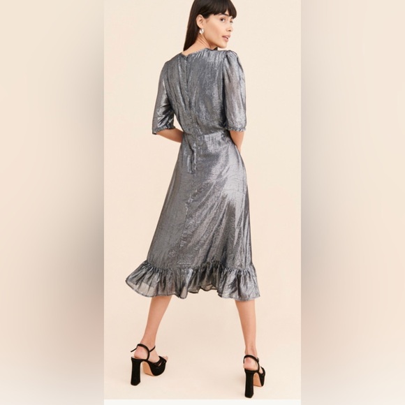 Paul& Joe Sister Majestee Dress Metallic Holiday Resort Cocktail ,size XS/S - Picture 12 of 13